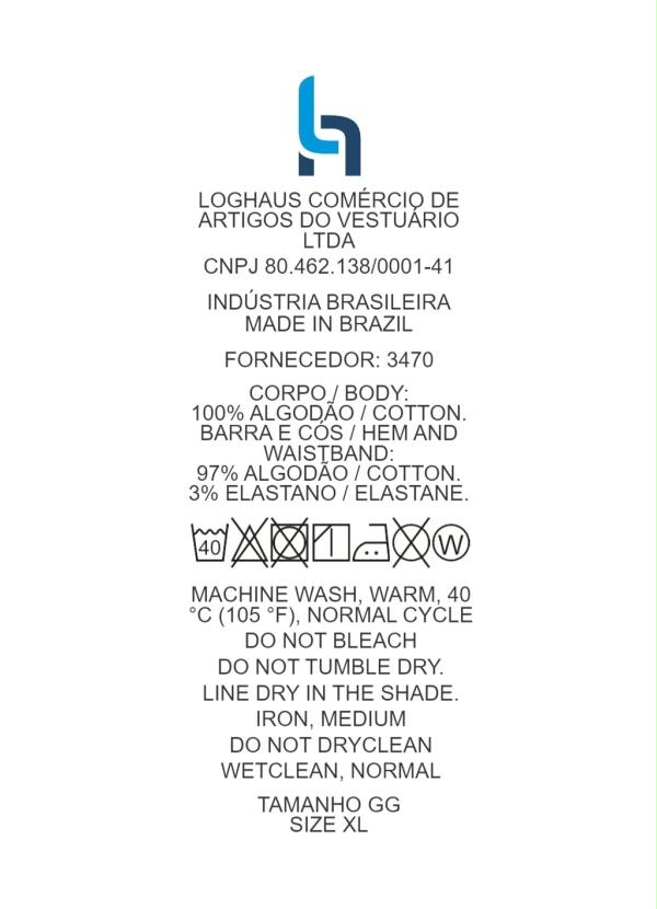 Marguerite - Calça Xadrez Branco com Filete Neon Plus Size 6