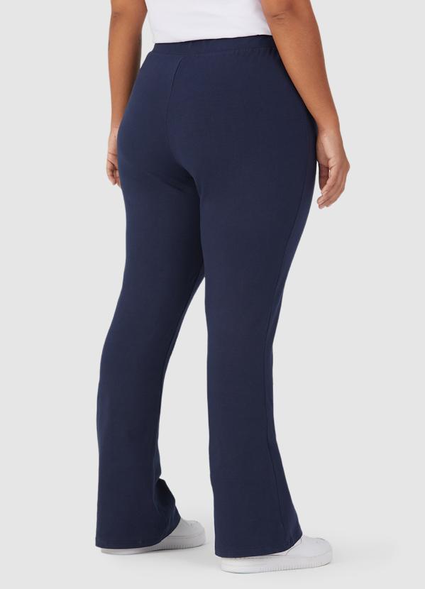 Malwee - Calça Cotton Feminina Azul Marinho 2