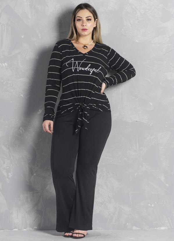 Formitz Plus Size - Calça Preta 3