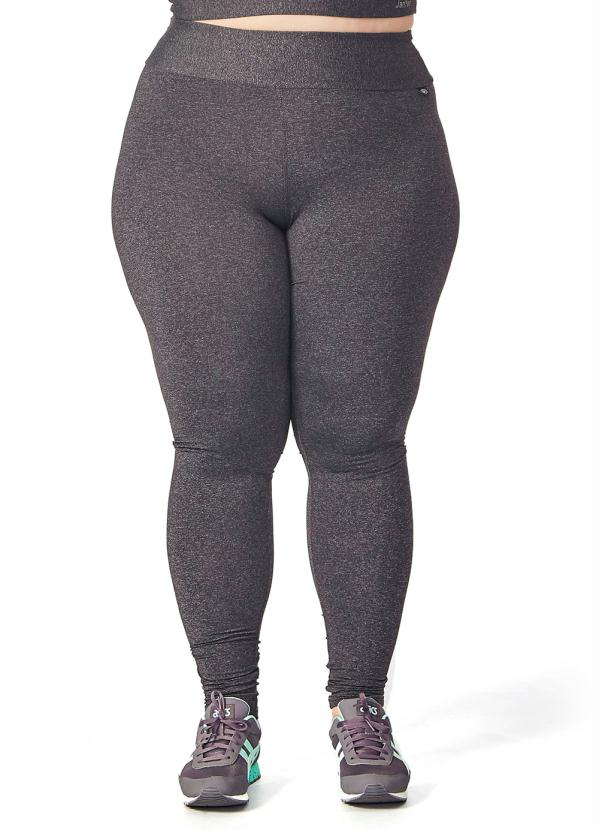 Janfer - Legging Básica Cinza