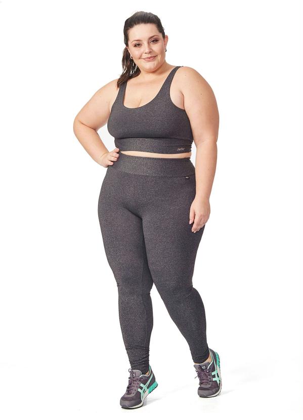 Janfer - Legging Básica Cinza 3