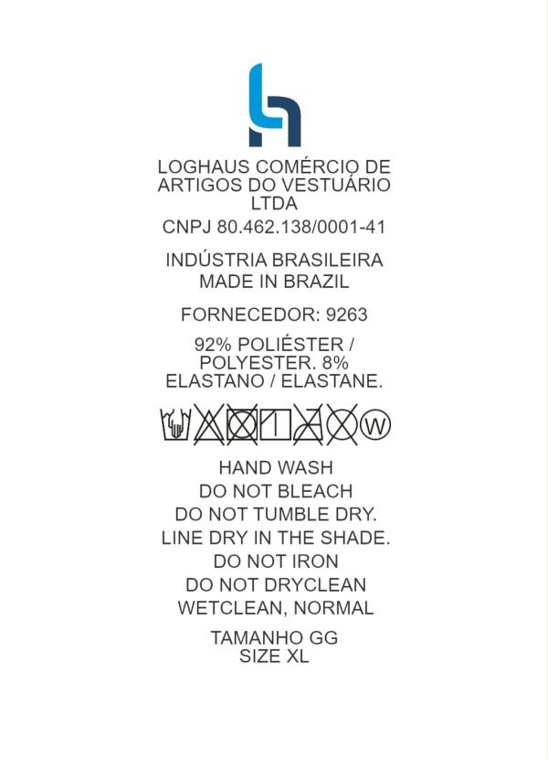 Marguerite - Legging Preta com Cós Largo Plus Size 6