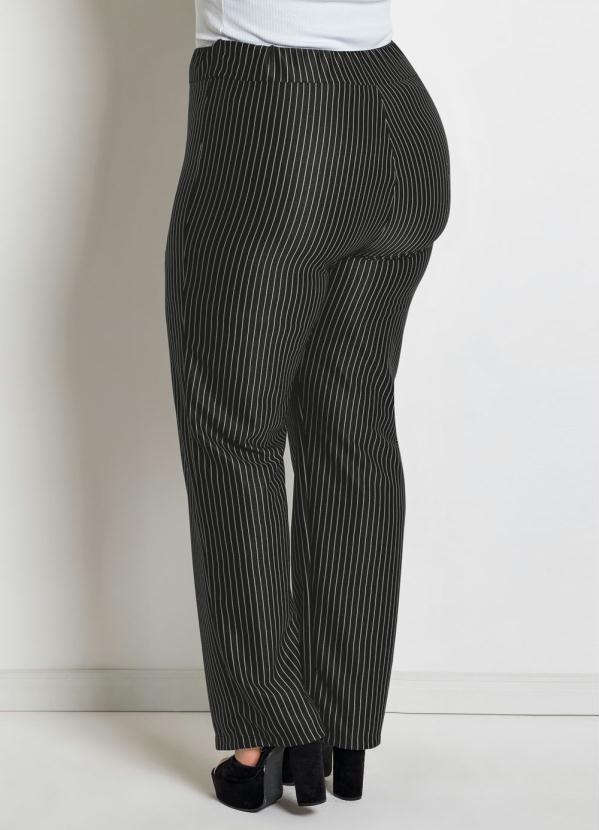 Marguerite - Calça Social Plus Size Risca de Giz 6