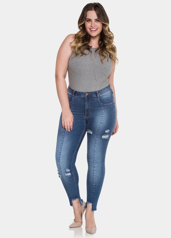 calça chapa barriga plus size