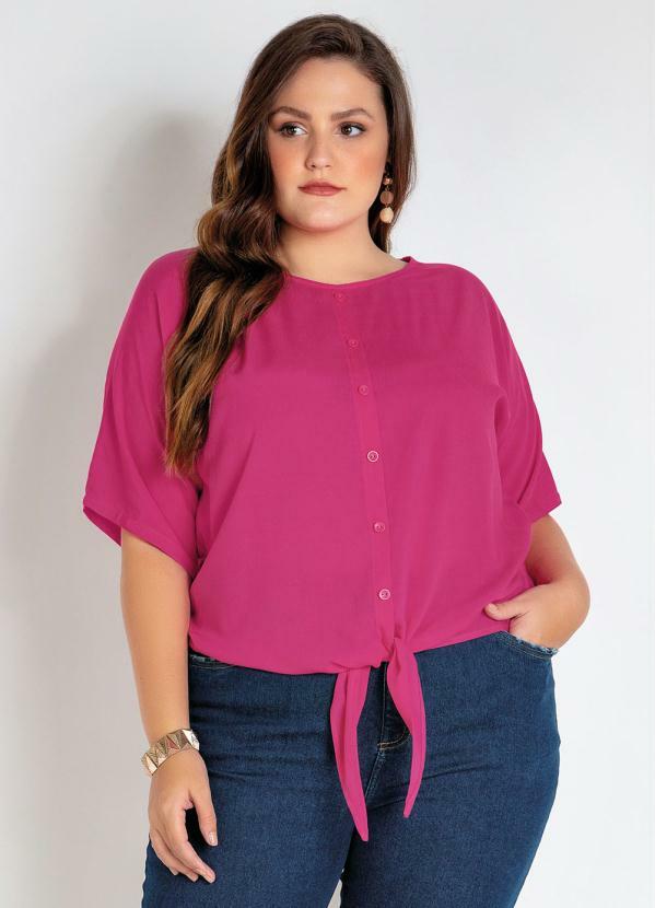 camisas plus size feminina online