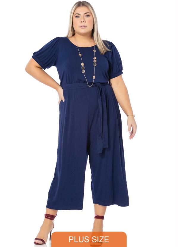 Miss Masy Plus - Macacão Plus Size Irene Marinho