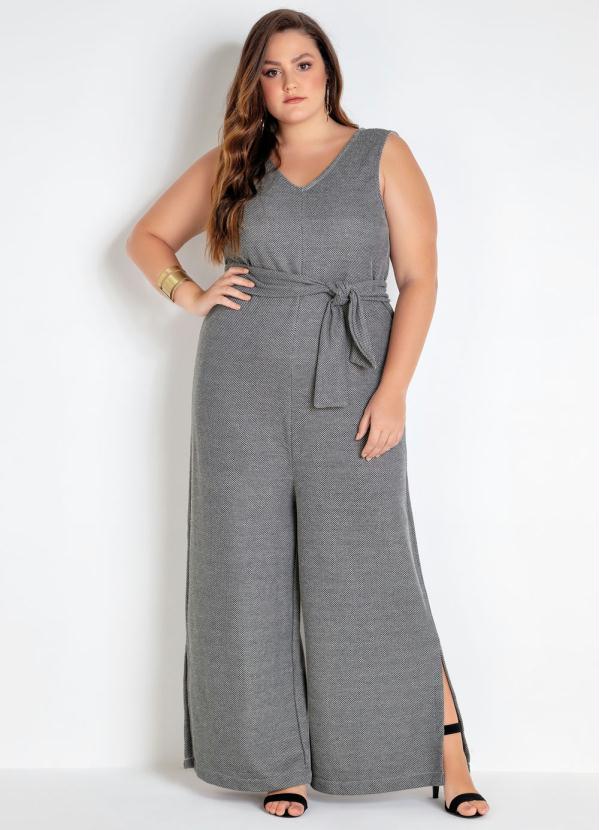 macacão plus size feminino