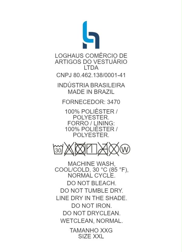 Marguerite - Saia Animal Print Cinza com Franzido Plus Size 3