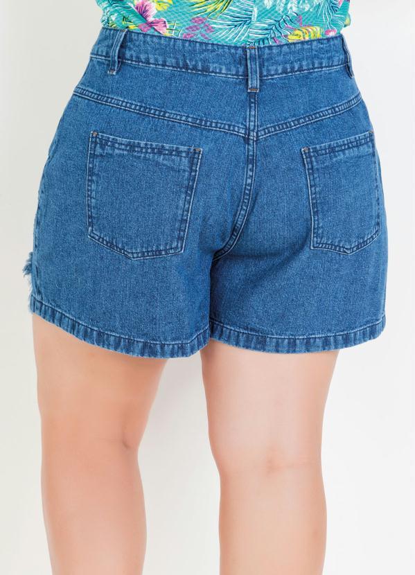 short jeans verde escuro