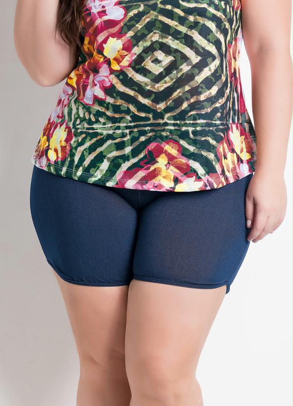 Marguerite - Short Justo Marinho Plus Size