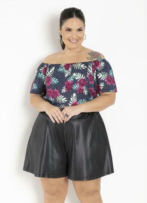 short godê feminino plus size