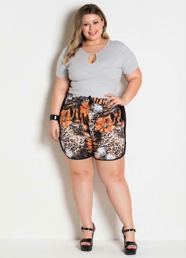 posthaus plus size shorts