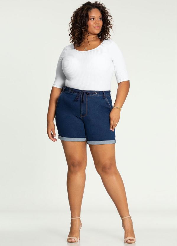 shorts boyfriend plus size