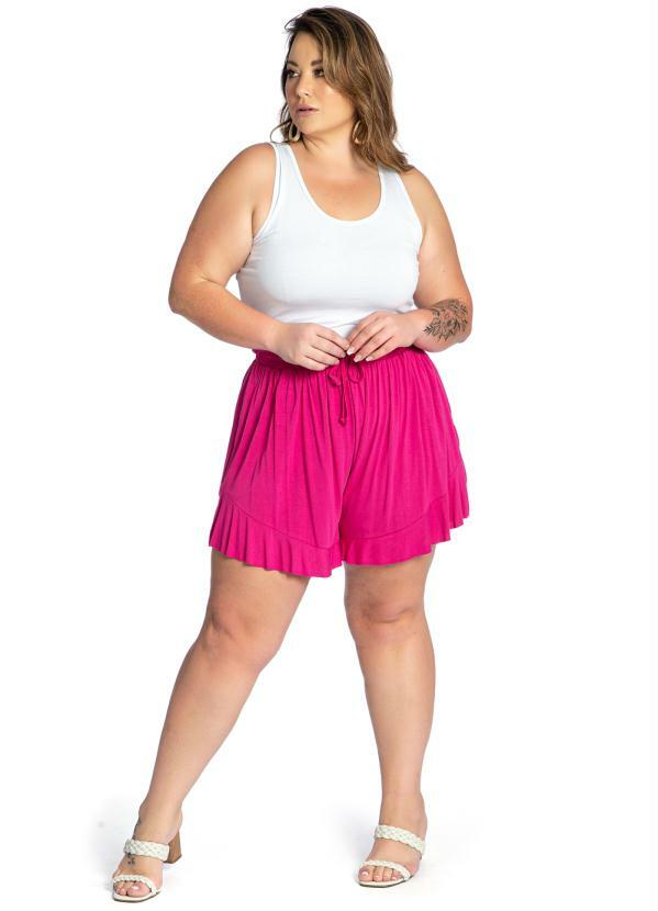 Shorts Feminino Plus Size Ana Rosa Miss Masy Plus