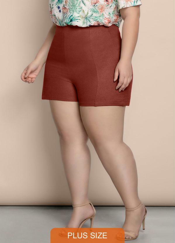 Sale Brands - Shorts Marrom Canela