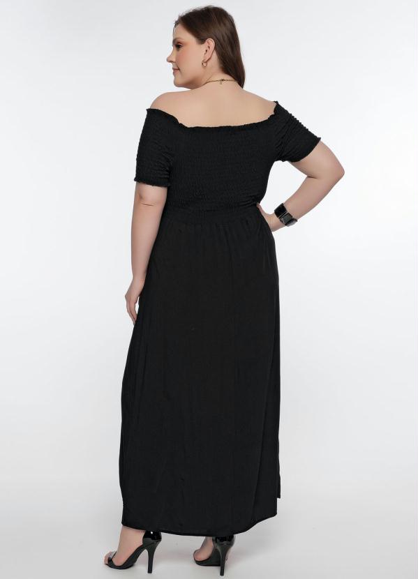 Mink - Vestido Plus Size Preto Cigana 2