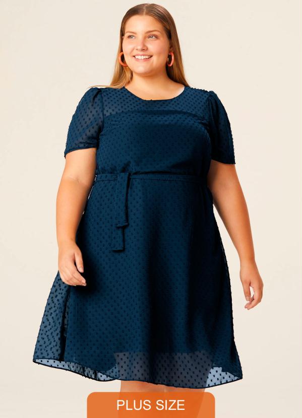 Vestido Feminino Vestidos Malwee Plus Size Plus Size Vestido Malha