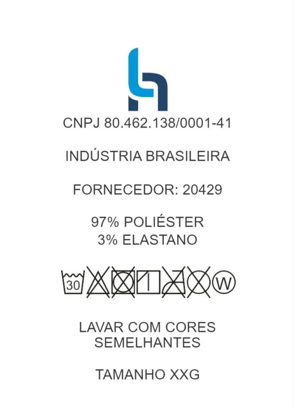 Outlet - Vestido Plus Size Floral Azul com Babado 5