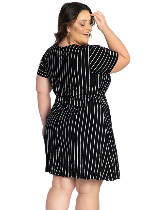 Miss Masy Plus - Vestido Plus Size Preto 2