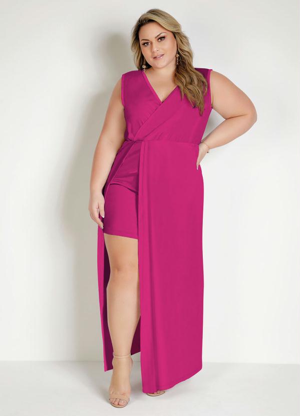 Maxi romper best sale dress plus size