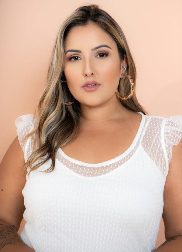 Sale Brands - Vestido Longo Tule Eloah Off White 5