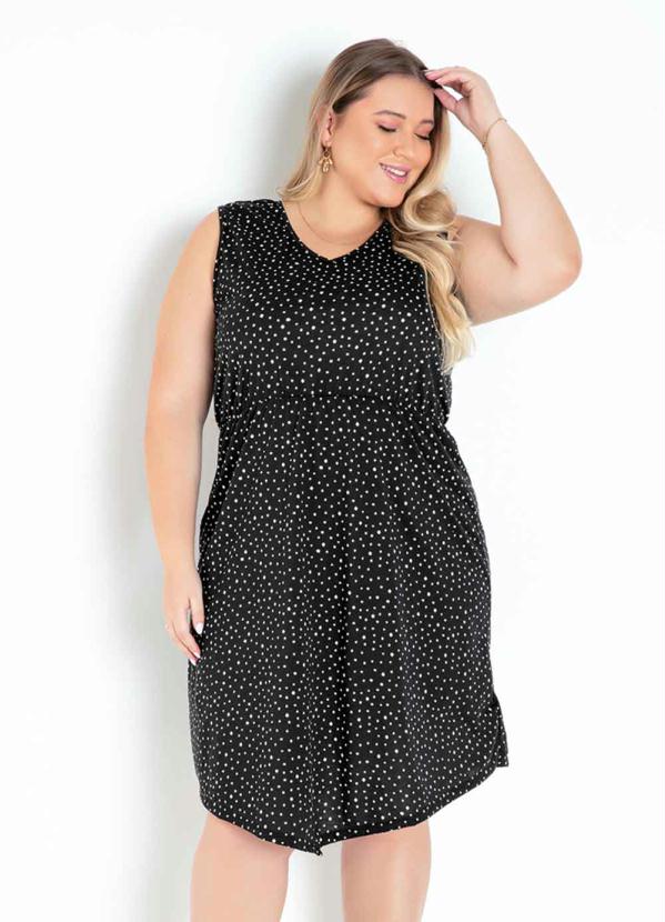 Vestido Po Com Barra Assim Trica Plus Size Marguerite