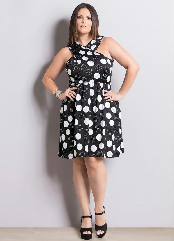 Marguerite - Vestido Poá Decote Transpassado Marguerite 4