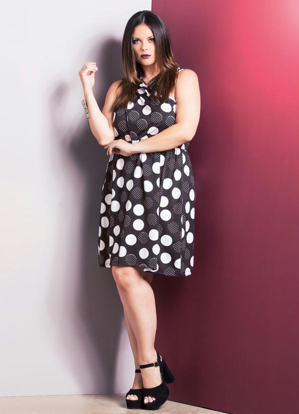 Marguerite - Vestido Poá Decote Transpassado Marguerite 5