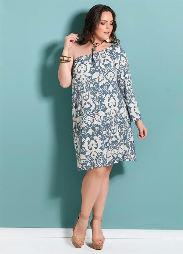 Quintess - Vestido Quintess 4 Formas de Uso Estampado 6