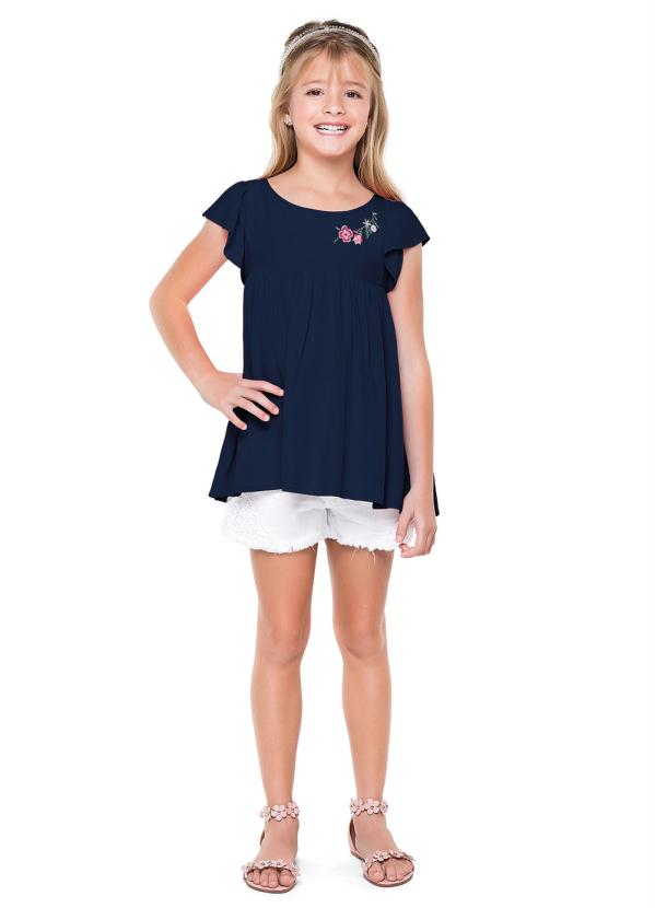 Playground - Blusa Playground Azul 3