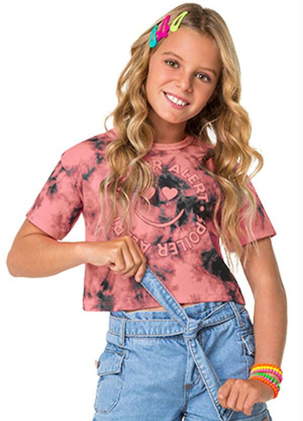 Kyly - Blusa Infantil Feminina Pink