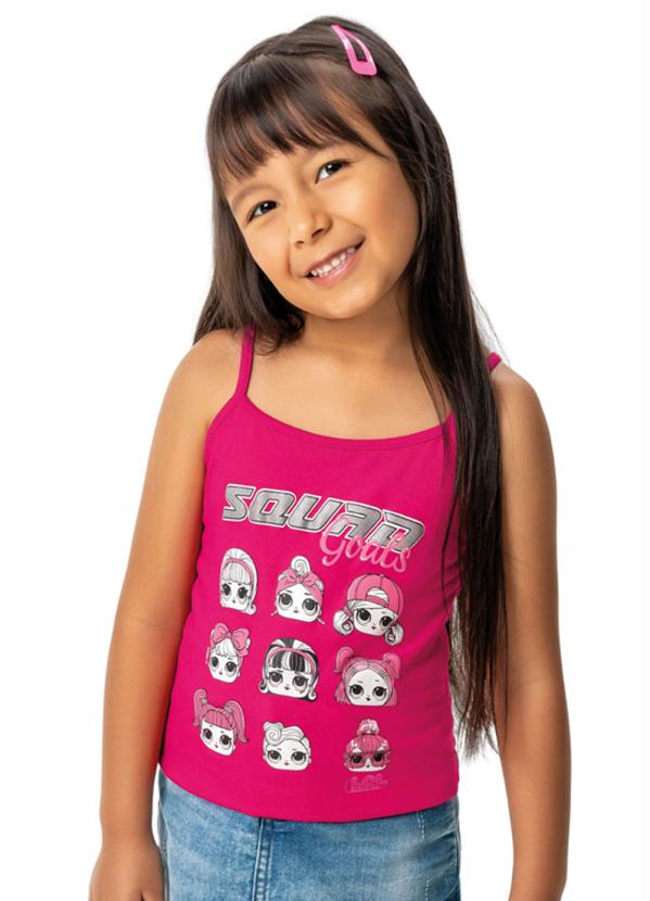 Blusa Rosa Escuro Lol Surprise® Cotton Malwee Kids