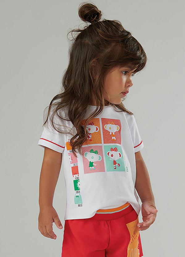 Lilica Ripilica - Blusa Branca Bebê Menina