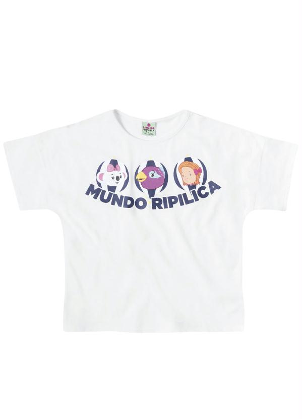 Lilica Ripilica - Blusa Branco Menina