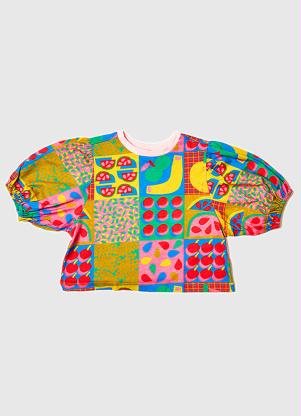 Fábula - Blusa de Malha Deli Azul - FÁBULA