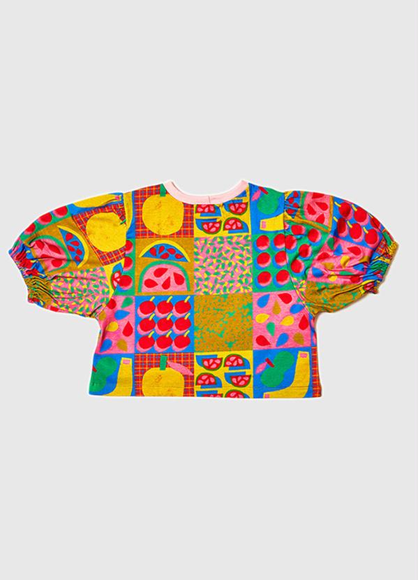 Fábula - Blusa de Malha Deli Azul 2