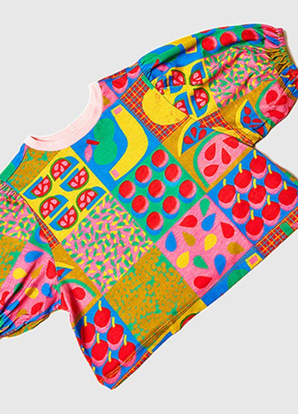 Fábula - Blusa de Malha Deli Azul 3