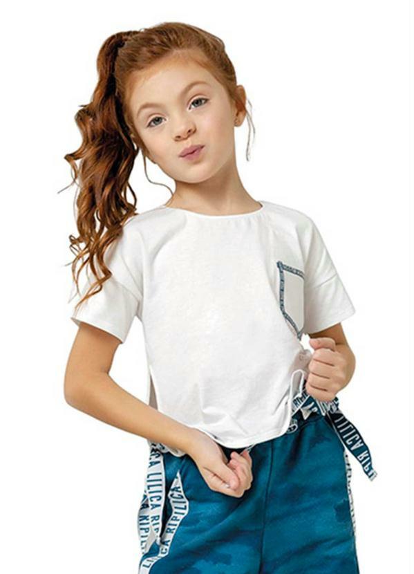 Lilica Ripilica - Blusa Lilica Ripilica Branco