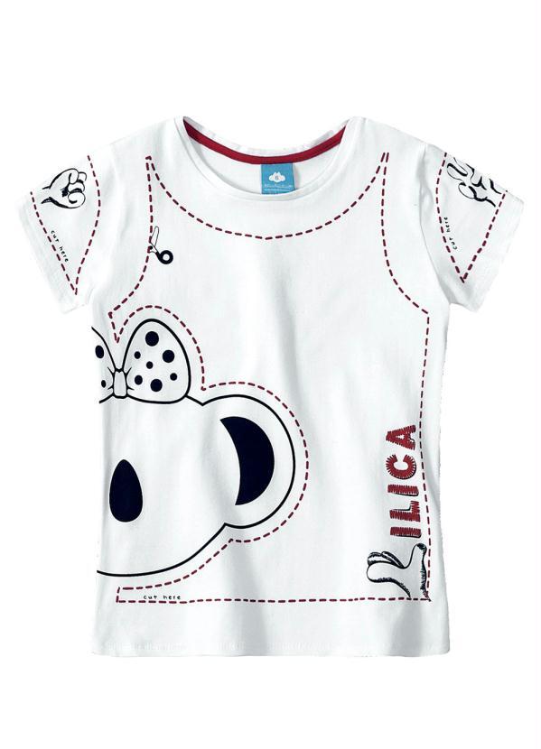 Lilica Ripilica - Blusa Menina Branca