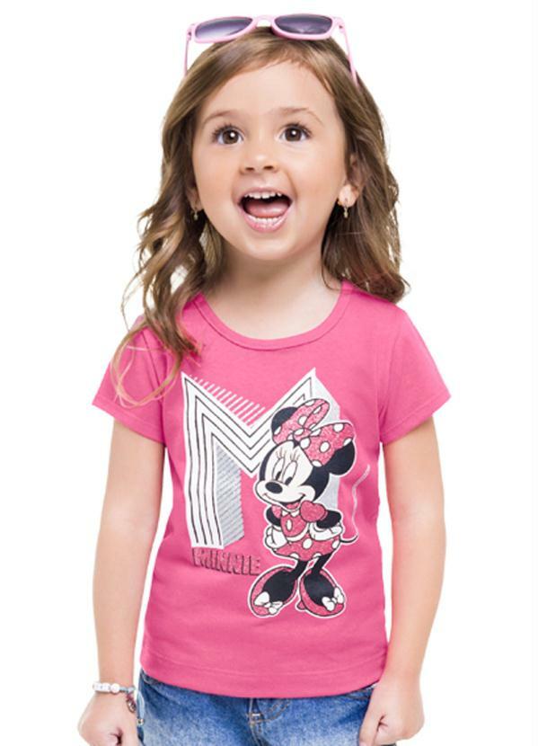 Brandili - Blusa Minnie Rosa