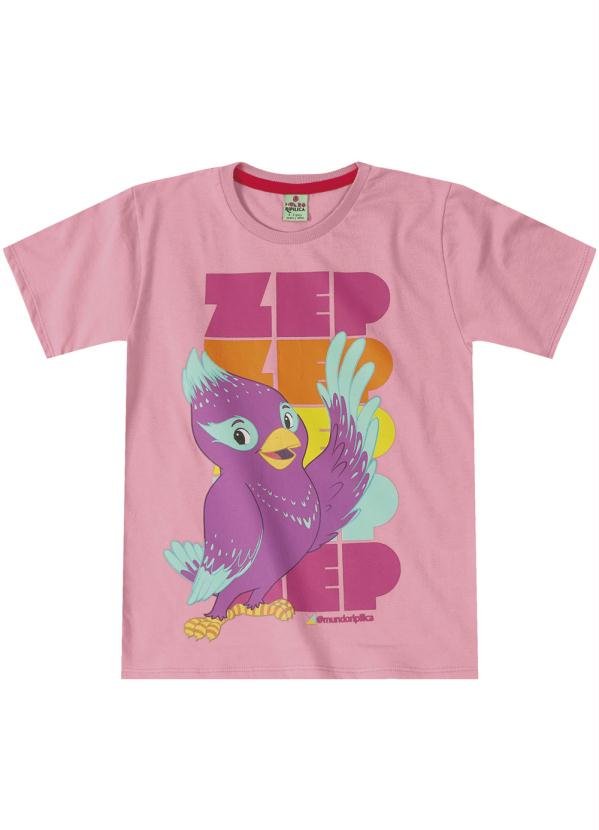 Lilica Ripilica - Camiseta Rosa Menina