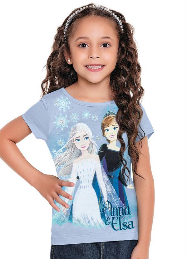 Frozen - T-Shirt Frozen Azul