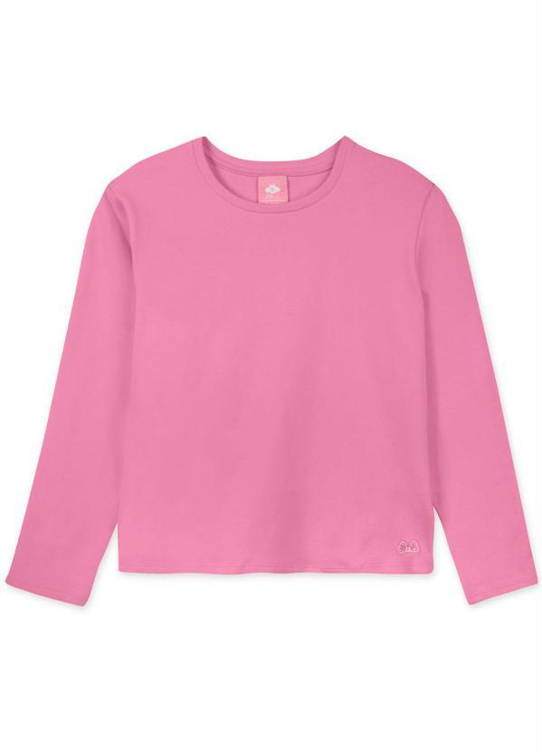 Lilica Ripilica - Blusa Bebê Menina Thermo Rosa