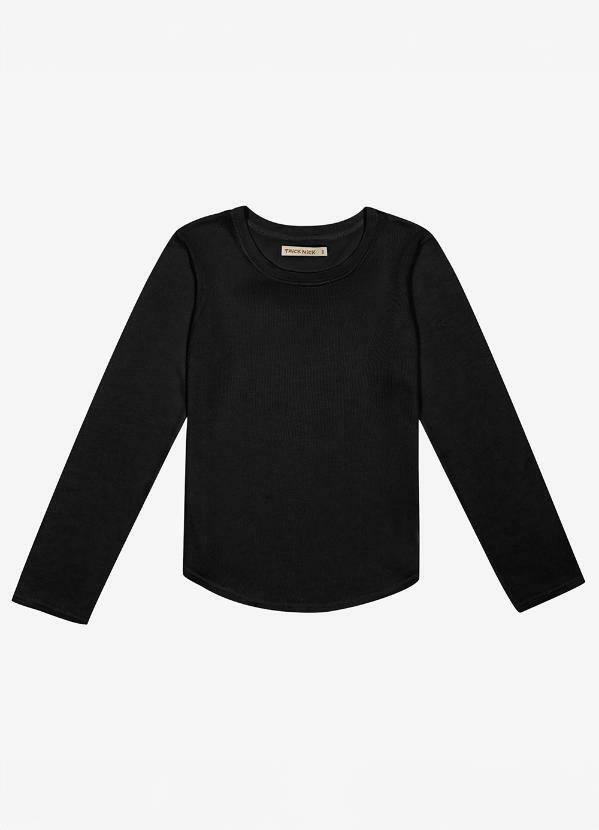 Trick Nick - Blusa Infantil Feminina Colorê Preto