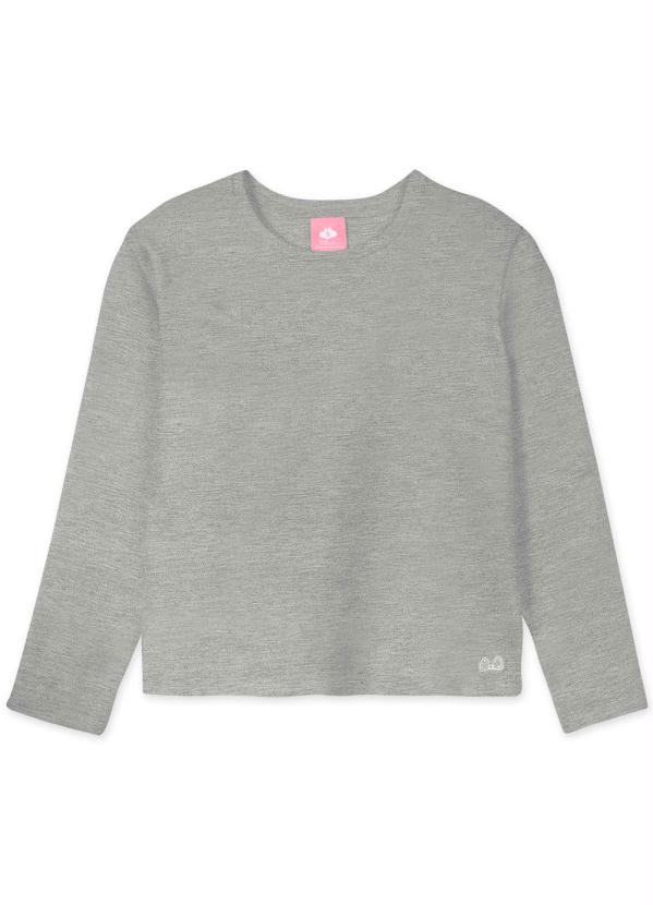 Lilica Ripilica - Blusa Menina Thermo Cinza