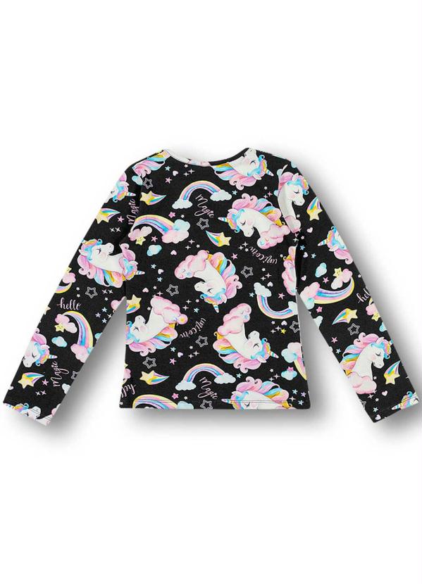 Marisol - Blusa Preta Menina 3