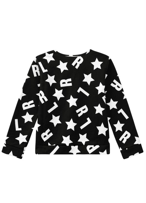 Lilica Ripilica - Blusão Manga Longa Infantil MeninaPreto 2