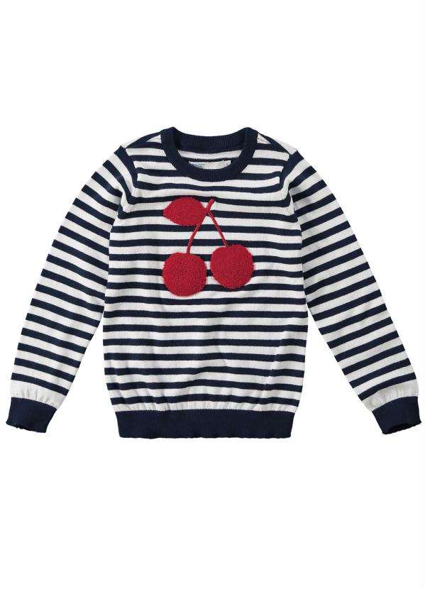 Malwee Kids - Blusão Preto Cerejinhas 3