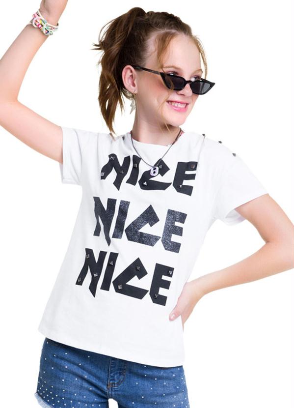 Amora - Blusa Teen Feminina Branco