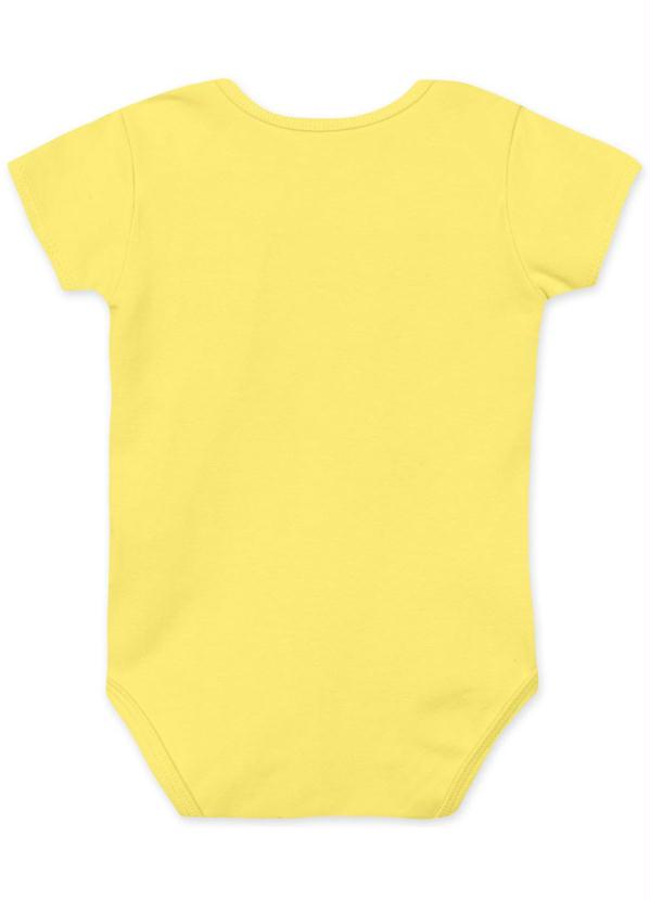 Lilica Ripilica - Body Bebê Menina com Proteção Antiviral Amarelo 2